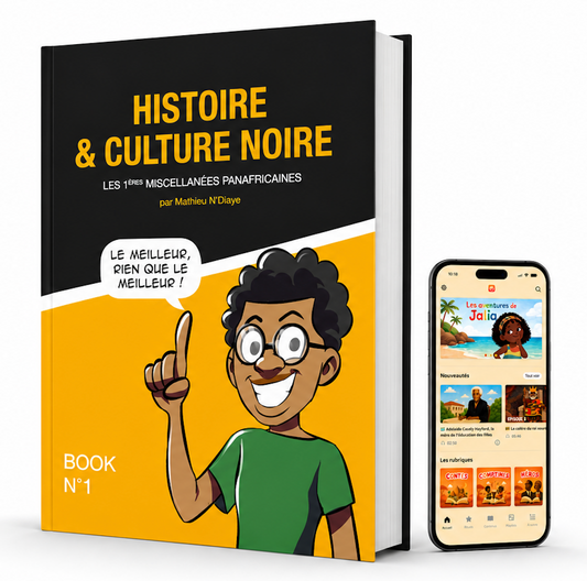 📚🎧 Pack Transmission – Histoire & Culture Noire + 1 an de Griokids