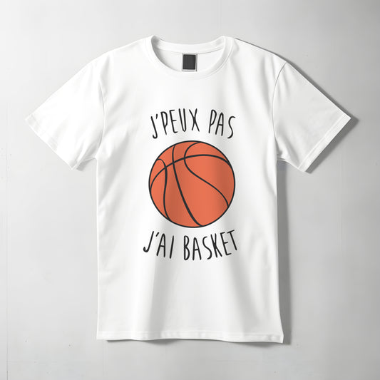 I can't, I have basketball T-shirt