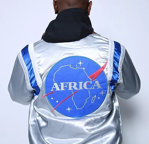 Veste unisexe Space Africa Silver