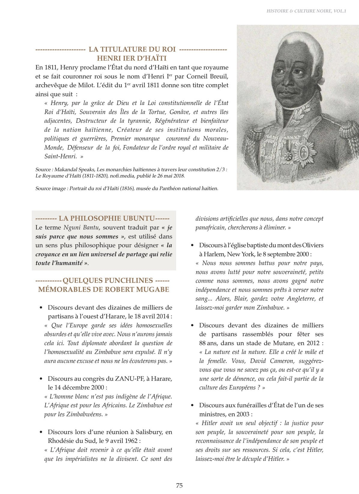 Black History &amp; Culture: The First Pan-African Miscellanies